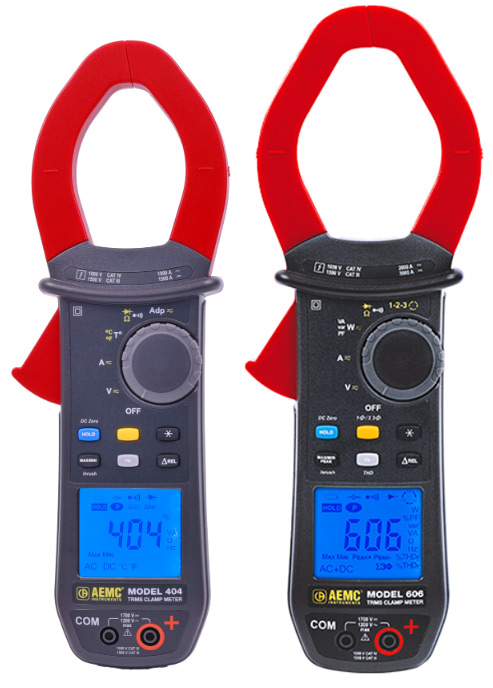 钳形-于 仪表 &ndash; AEMC 型号 404 与 606