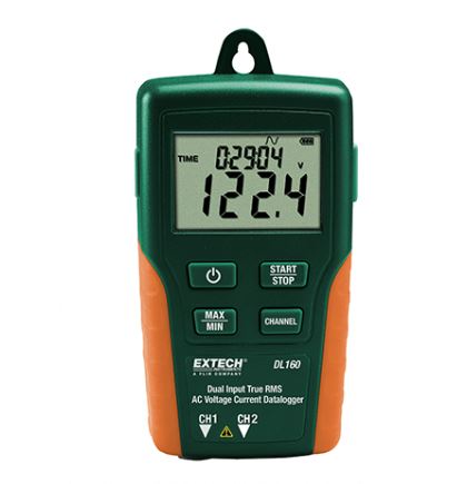 双 输入 TRMS 交流 电压 / 电流 datalogger &ndash; Extech