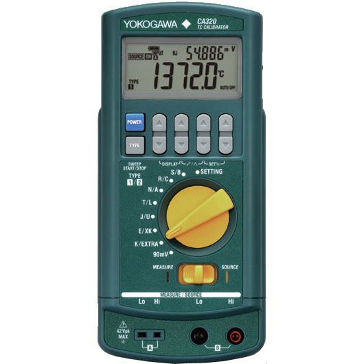 CA320 &ndash; 热电偶 校准器 &ndash; Yokogawa