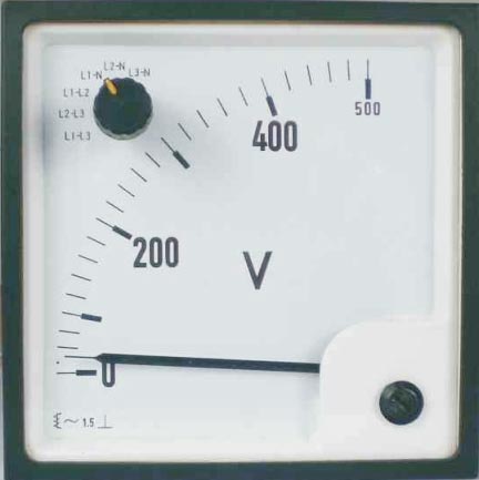 交流 电流表 和 电压表 带 selector 开关 &ndash; Crompton