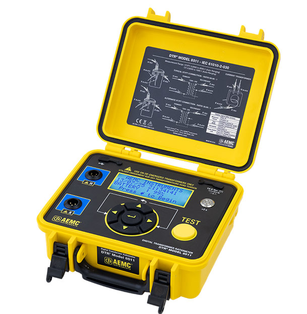 AEMC 数字 变压器 turns ratiometer DTR 型号 8511