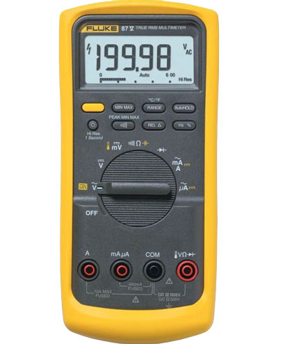 Fluke 87V 高 性能 万用表