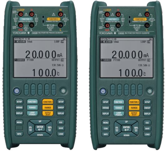 多功能 过程校准器 &ndash; CA500 系列 &ndash; Yokogawa