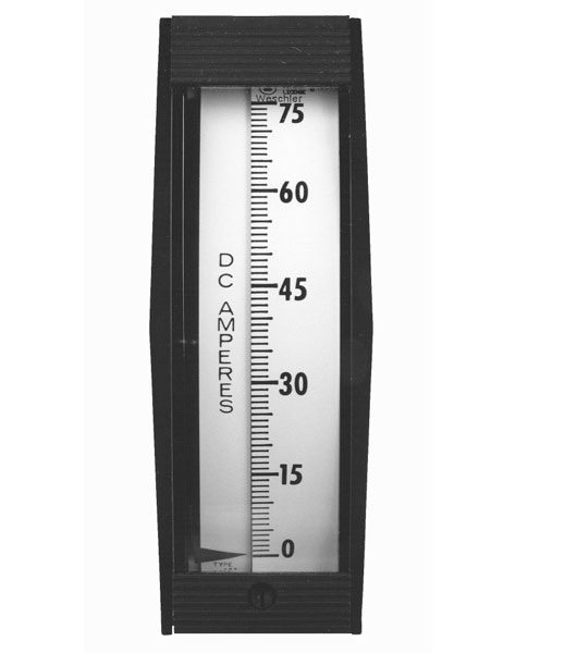 Weschler edgewise 开关板仪表 &ndash; vertical