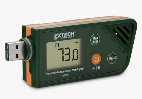 温度 / 湿度 USB dataloggers &ndash; Extech