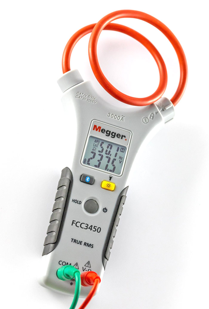 柔性 钳形 仪表 &ndash; Megger FCC3450