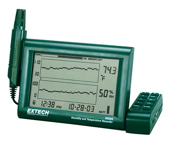 图表 记录仪 &ndash; RH520B Extech