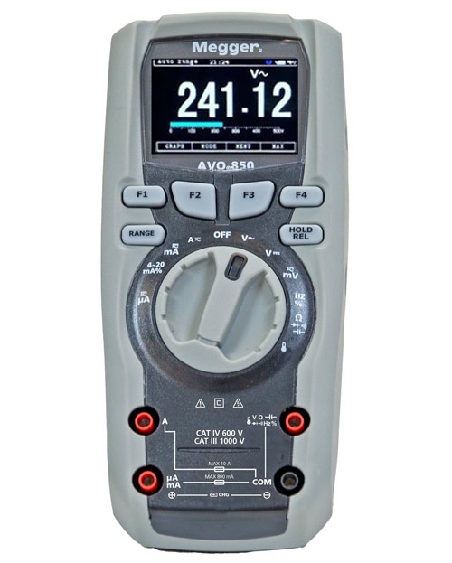 AVO850 真有效值数字万用表 &ndash; 美高(Megger)