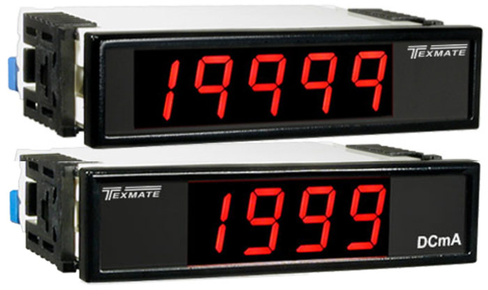 BN-系列 1/16 DIN (96 x 24 mm) 短-深度 仪表 &ndash; Texmate