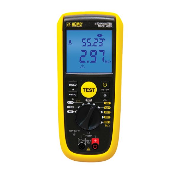 1000V 数字 万用表 / 兆欧表 型号 6529 &ndash; AEMC