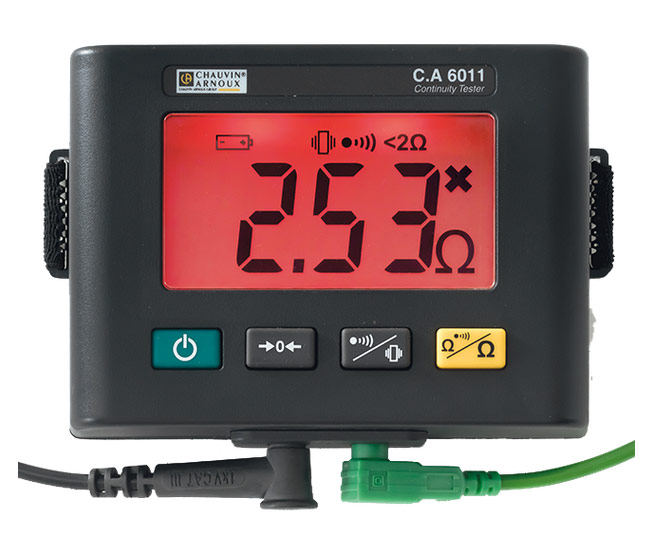 点对点 导通测试仪 &ndash; AEMC 型号 CA6011