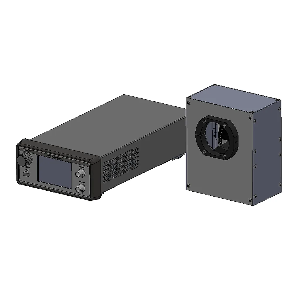 Model CH-MC-E-1D2D 封闭式旋转叶片斩波器，1" 至 2" 直径接口，4-200 Hz