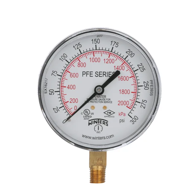 PFE sprinkler 表压