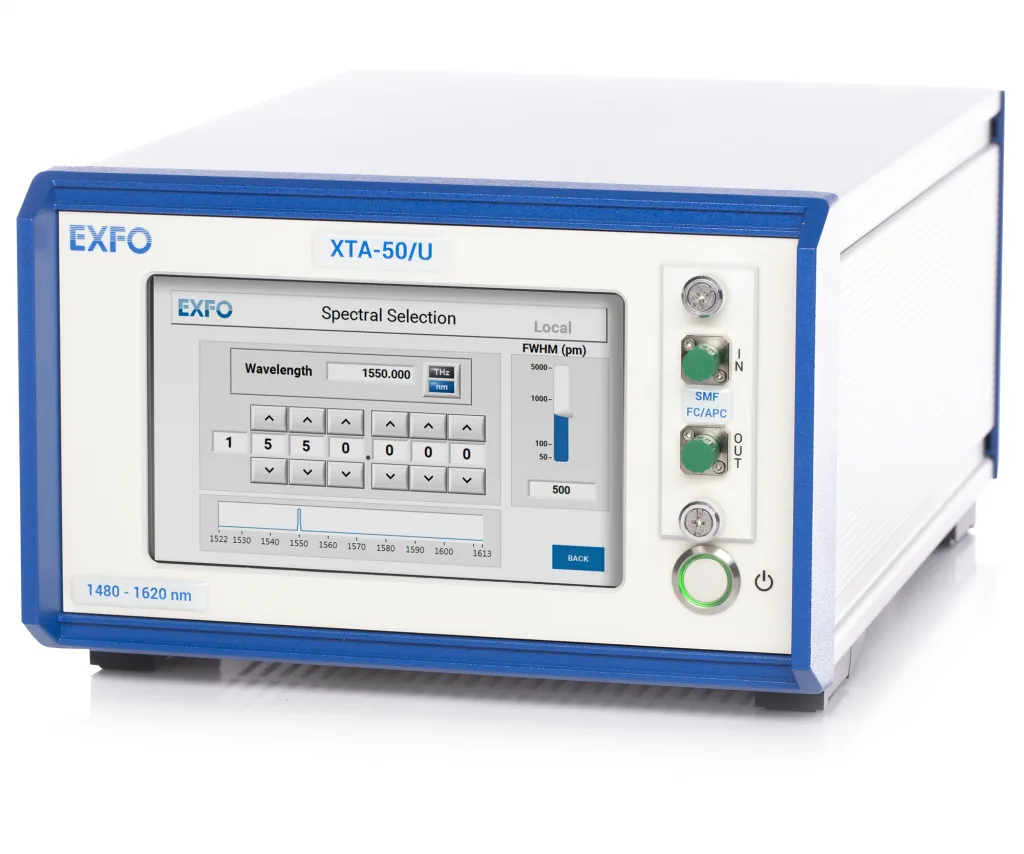 XTA-50 - 带宽可调的可调滤波器