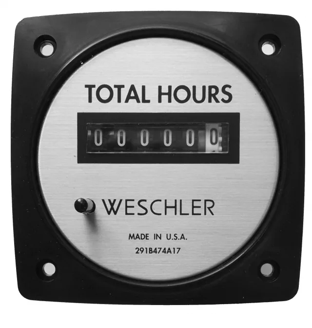 Weschler 累计计时 仪表