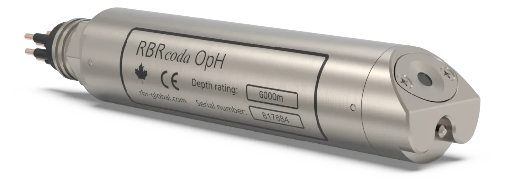 RBRcoda OpH 光学 pH 传感器